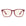 HANNAH - Red READER Velvet Eyewear +1.50  