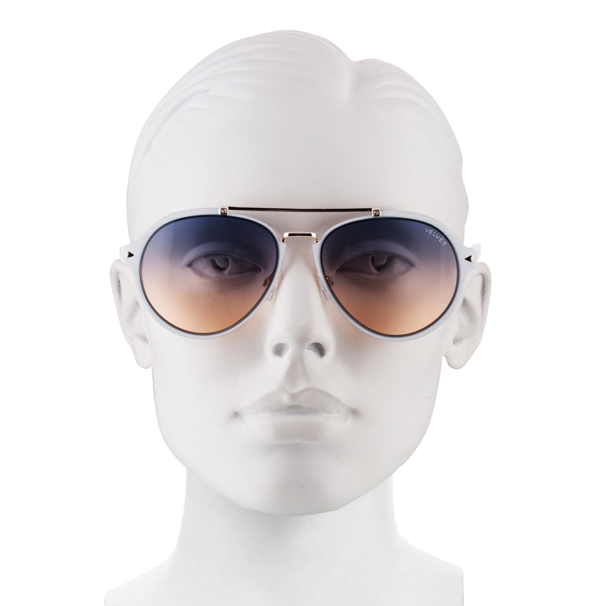Aviator Medium Style Box Sunglasses Velvet Eyewear   