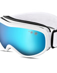 The Flurry Snow Goggle - White - Velvet Eyewear